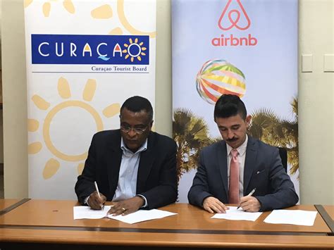 airbnb  curacao sign partnership agreement extra