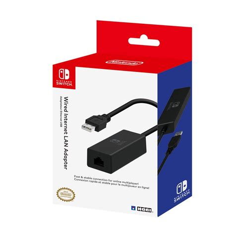 buy nintendo switch wired internet lan adapter  hori officially