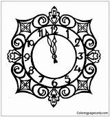 Cinderella Clock Clip Castle Clipart Disney Coloring Pages Silhouette Color Disneyland Grandfather Glamour Inkspired Musings Cliparts Fairy Tower Printable Clipartpanda sketch template