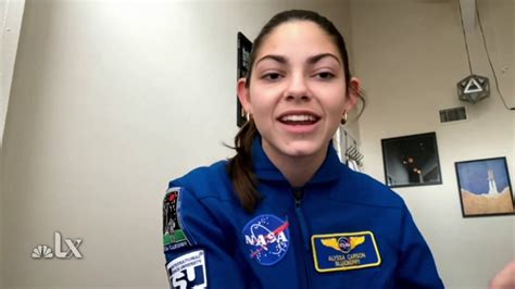 aspiring astronaut alyssa carson on why her future lies in space nbc