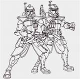 Coloring Trooper Pages Clone Wars Star Scout Getcolorings sketch template
