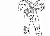 Pages Trooper Coloring Boba Fett Clone Wars Star Printable Getcolorings Color sketch template