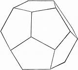 Dodecahedron Regular Etc Clipart Medium Original Large Usf Edu sketch template
