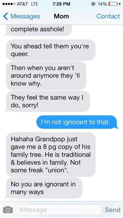 best new tumblr find texts from a homophobic mom page 3 sick chirpse