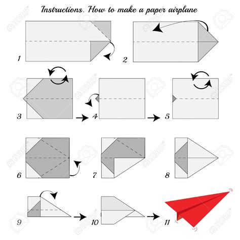 paper airplane instructions printable  discover  beauty