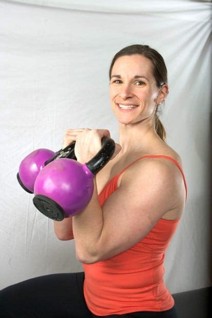 heavy lifting local woman uses weight lifting to keep healthy