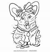 Coloring Pages Corgi Pet Dog Littlest Shop Welsh Pembroke Printable Getcolorings Puppy Getdrawings Colorings sketch template