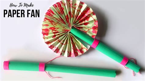 paper fan japanese paper fan craft craft ideas