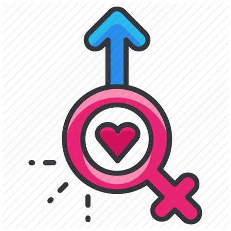 Female Heart Intercourse Love Male Sex Sexual Icon