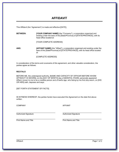 printable sworn affidavit form form resume examples qqmndoxg