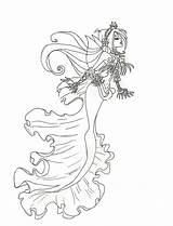 Coloring Mermaid Pages Winx Flora Realistic Print Club Coloringtop Cute Color Mermaids Deviantart Colouring sketch template