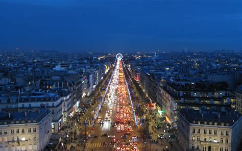 Champs Elysees Paris France Wallpapers Driverlayer Search Engine