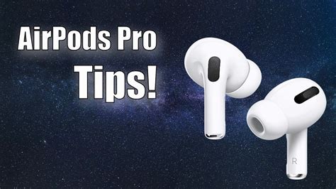 airpods pro tips youtube