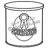 Food Canned Coloring Clipart Pages Advertisement sketch template