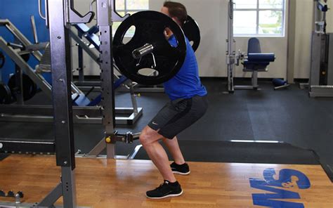 wide stance front squat video exercise guide tips