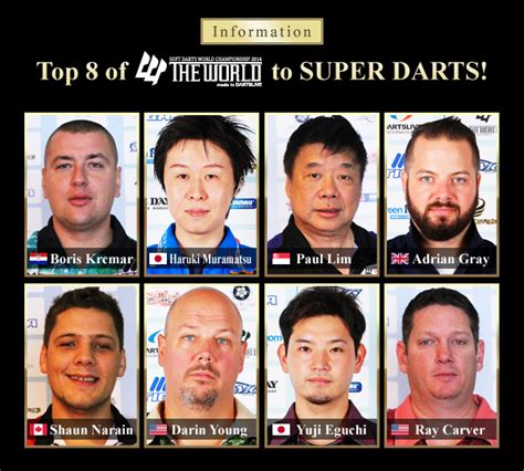 world annual ranking decided top   play  super darts news dartslive thailand