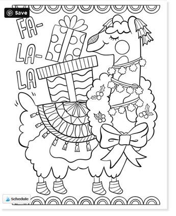 tons   printable christmas coloring pages  kids  adults