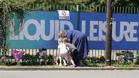 people leave flowers outside liquid leisure in windsor following the