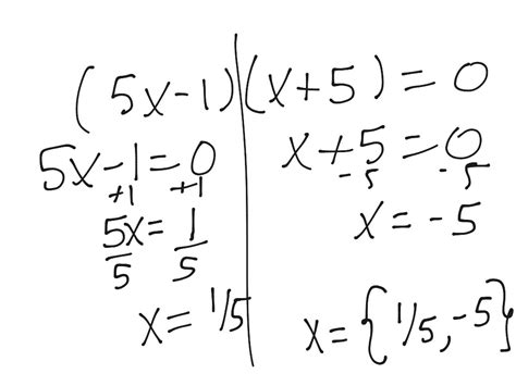 showme factoring equation