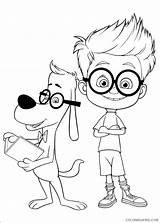 Mr Peabody Sherman Coloring Pages Printable Para Colouring Dibujos Book Coloring4free Actividades Colorear Coloriage Et Online Dessin Cartoon Related Posts sketch template