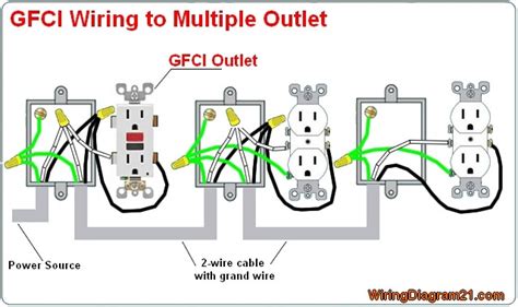 gfci circuit diagram
