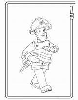 Brandweerman Brandweer Politie sketch template