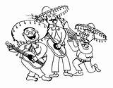 Coloring Mariachi Mayo Cinco Pages Band Printable Print Kids Color Everfreecoloring Mexican Sheets Children Marching Getcolorings Getdrawings Fiesta Costume Bubbledogs sketch template
