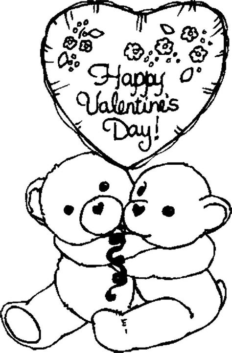 printable valentines day coloring pages  kids valentines
