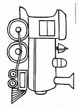Kids Transportation Coloring Train Pages Clipart Library sketch template