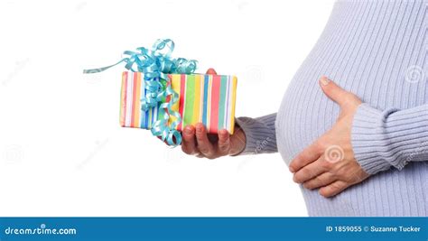 surprise birthday stock image image  maternal anticipating