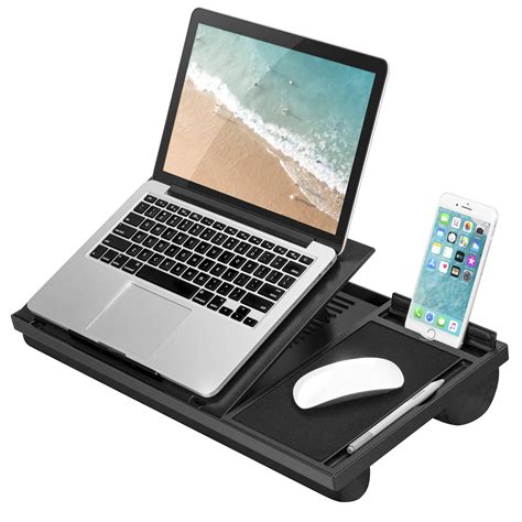 lapgear ergo pro lap desk   adjustable angles black walmartcom