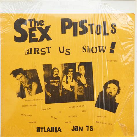 the sex pistols first us show releases discogs