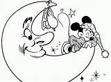 Mickey Mouse Coloring Pages Baby Sleeping Omalovanky Moon Minnie Na Drawing Vytlacenie Omalovánky Library Friends Drawings Printable Color Disney Rocks sketch template