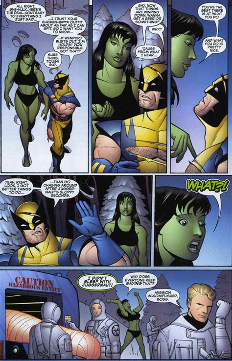 The Time When Juggernaut And She Hulk Hooked Up And
