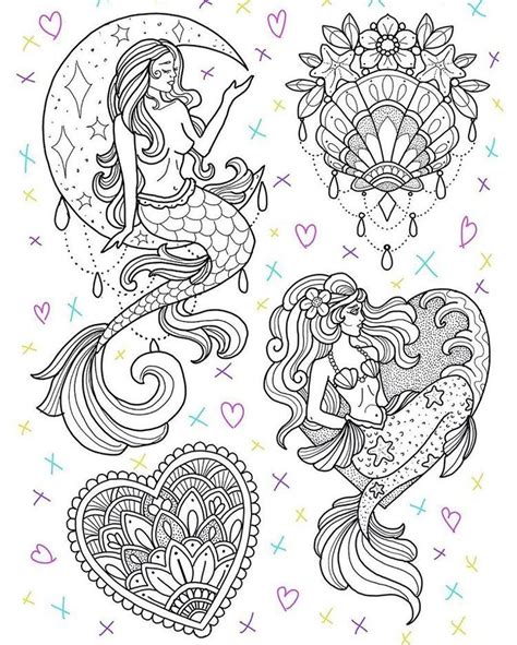 pin  zoe meagor  mermaids   mermaid tattoos tattoo