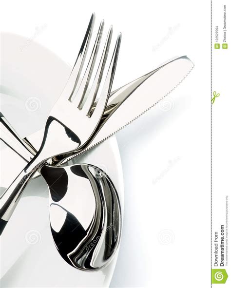 arrangement  silverware stock photo image  group