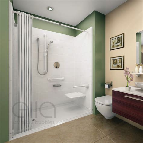 Wheelchair Accessible Roll In Shower Platinum Bath