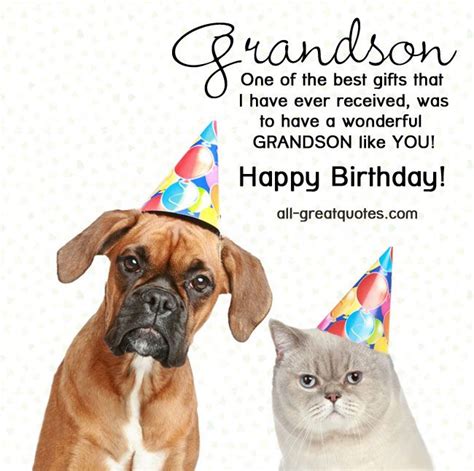 happy birthday grandson poems wishes  write  cards happy