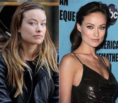 20 celebrities who look completely different without makeup