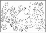Coloring Underwater Pages Scene Drawing Water Under Ocean Printable Sea Scenes Kids Color Getcolorings Animals Drawings Designlooter Getdrawings sketch template
