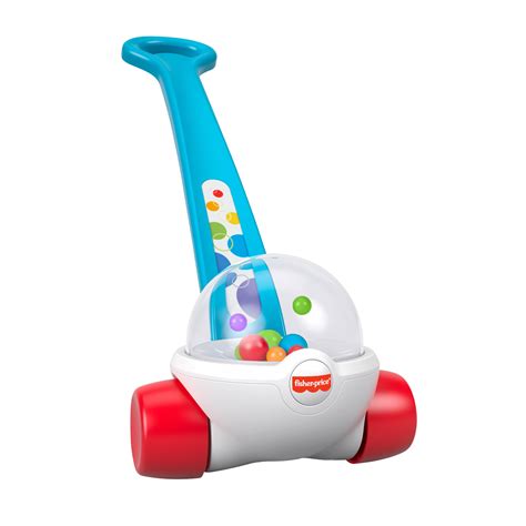 fisher price corn popper push toy colorful  popping sounds