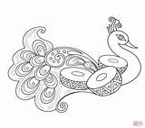 Rangoli Peacock Coloring Pages Drawing Printable Outline Easy Feathers Draw Patterns Step Sketch Mandala Color Print Supercoloring Drawings Template Paintingvalley sketch template