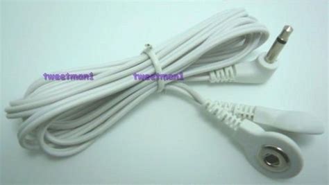 Omron Hv F128 Compatible Lead Cable Electrode Wire W 4 Gel Tens