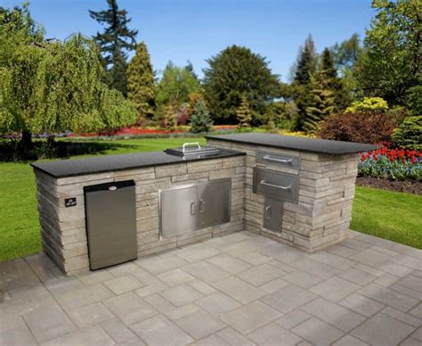 outdoor built  prefab kitchen islands custom options  sale