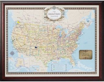 personalized  traveler map  travel map travel map pins travel maps