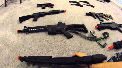 airsoft gun collection video youtube