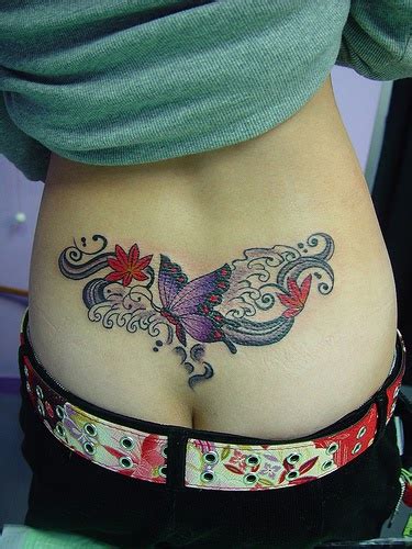 fashion buster lower back tattoos