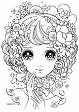 Coloring Pages Colouring Adult Anime Books Makoto Takahashi манги часть художник работ Printable Sheets Book Stamps Flowers Cute Para Digital sketch template
