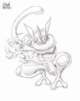 Greninja Ash Frogadier Pokémon Getcolorings Evolution Strongest Sheets Wickedbabesblog sketch template