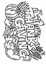 Thanksgiving Coloring Pages Print Printable Kids sketch template